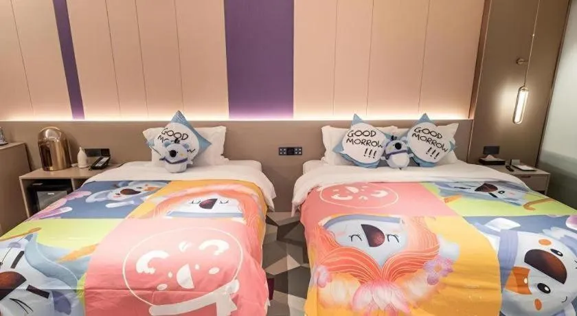 Bed in Lavande Hotel Bengbu Wanda Nanxiang Plaza