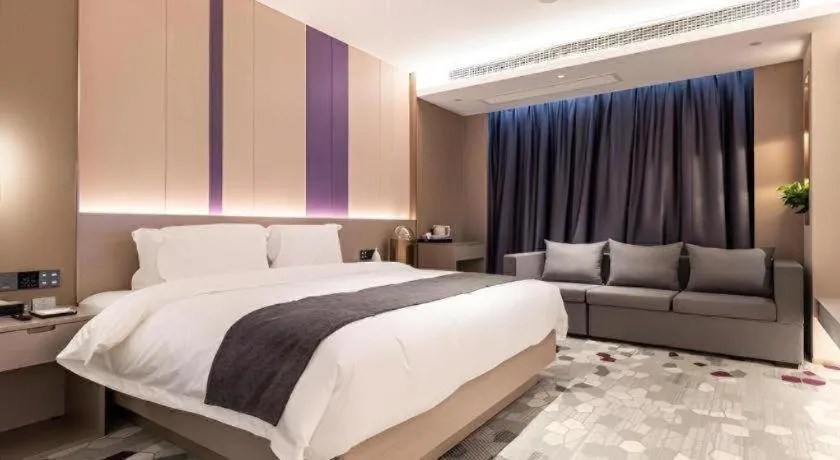 Bed in Lavande Hotel Bengbu Wanda Nanxiang Plaza