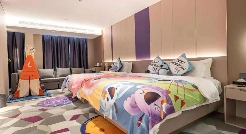 Bed in Lavande Hotel Bengbu Wanda Nanxiang Plaza