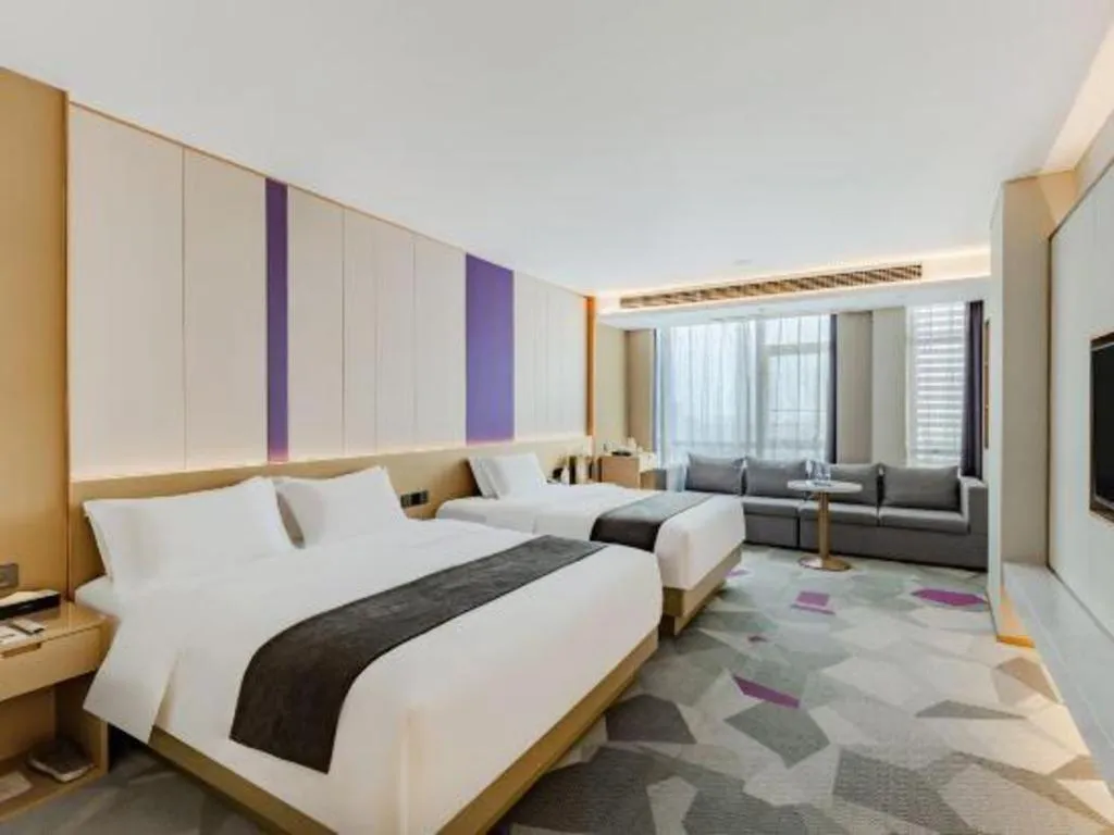 Bed in Lavande Hotel Bengbu Wanda Nanxiang Plaza