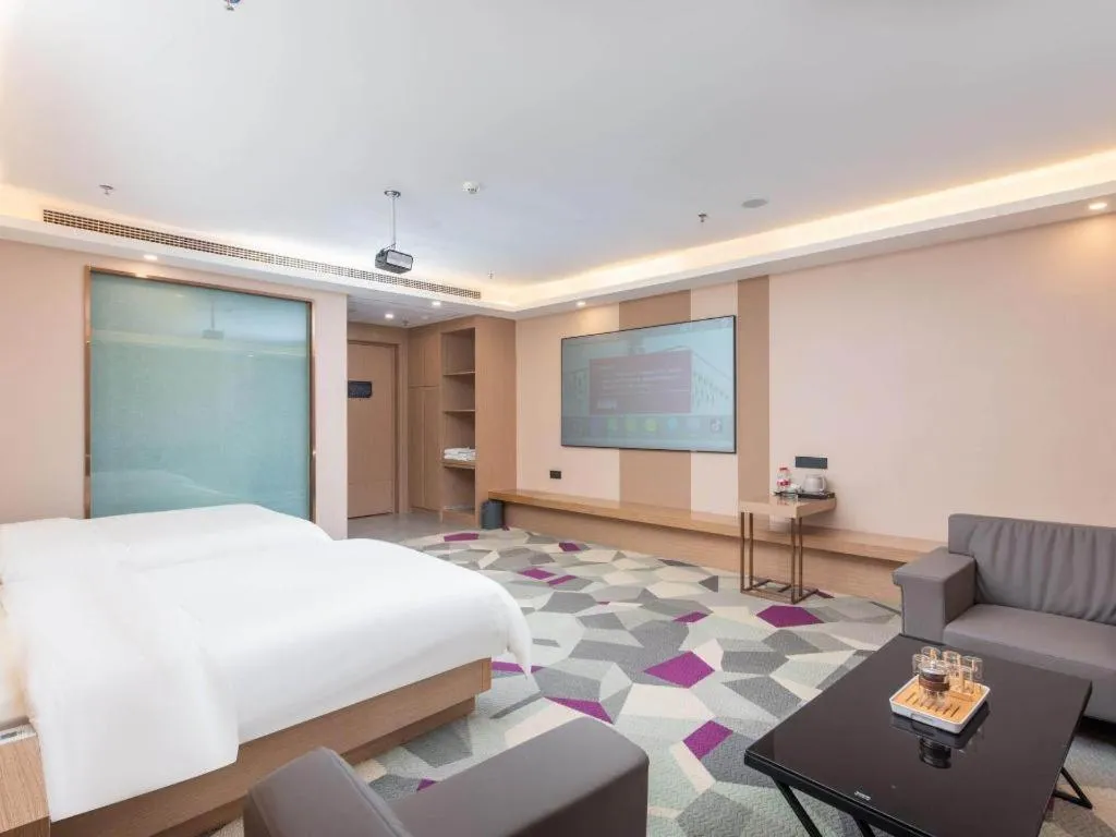 Bed in Lavande Hotel Foshan Shunde Daliang Qinghuiyuan Shihu Road