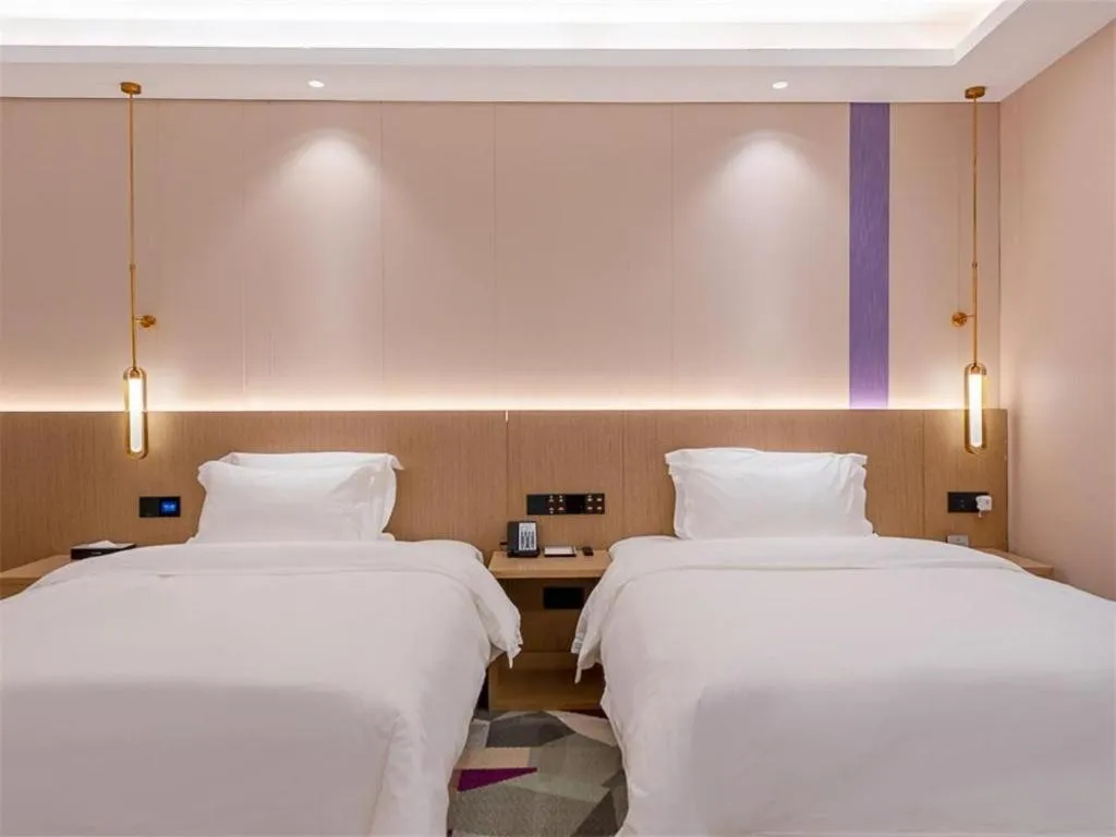 Bed in Lavande Hotel Foshan Shunde Daliang Qinghuiyuan Shihu Road
