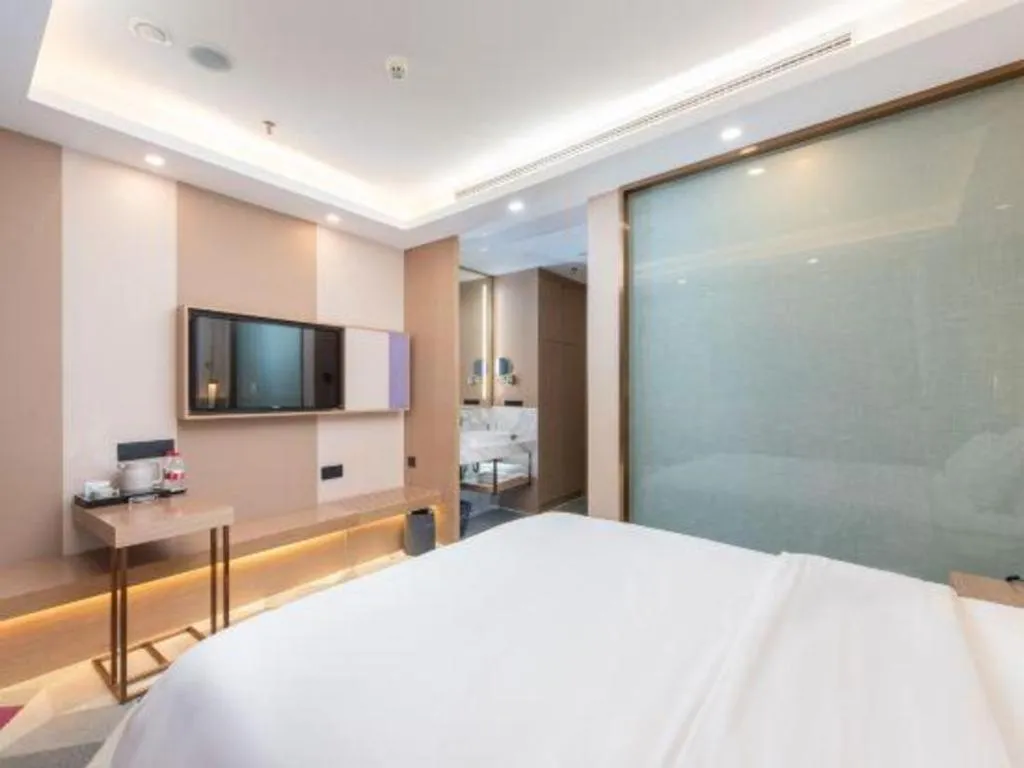 Bed in Lavande Hotel Foshan Shunde Daliang Qinghuiyuan Shihu Road
