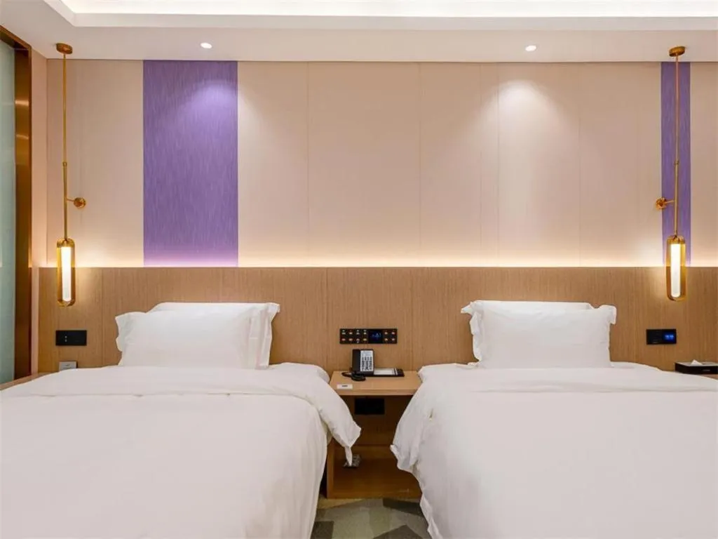 Bed in Lavande Hotel Foshan Shunde Daliang Qinghuiyuan Shihu Road