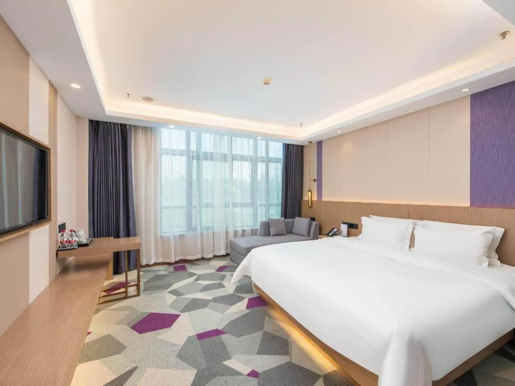 Bed in Lavande Hotel Foshan Shunde Daliang Qinghuiyuan Shihu Road