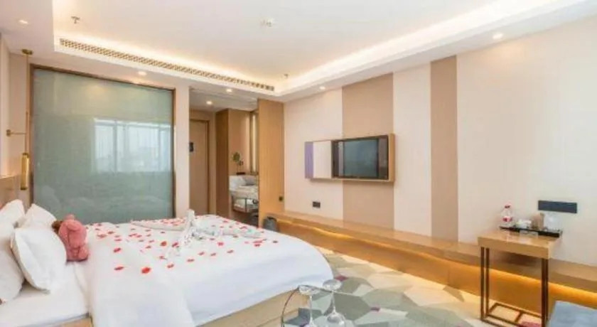 Bed in Lavande Hotel Foshan Shunde Daliang Qinghuiyuan Shihu Road