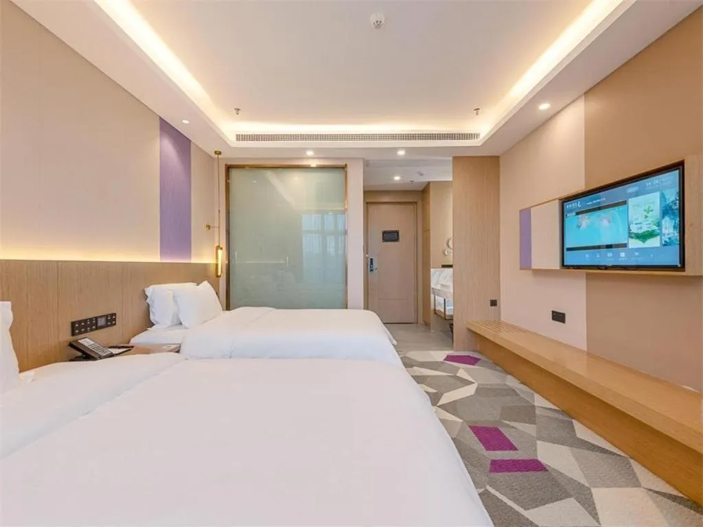 Bed in Lavande Hotel Foshan Shunde Daliang Qinghuiyuan Shihu Road