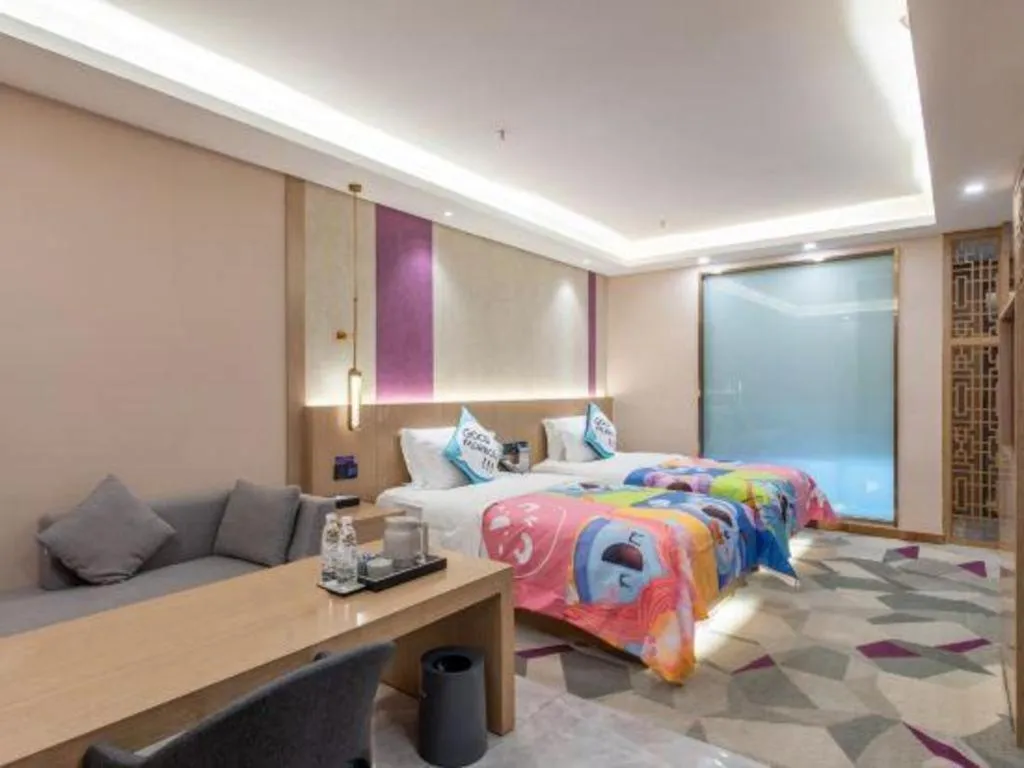 Bed in Lavande Hotel Foshan Shunde Daliang Qinghuiyuan Shihu Road