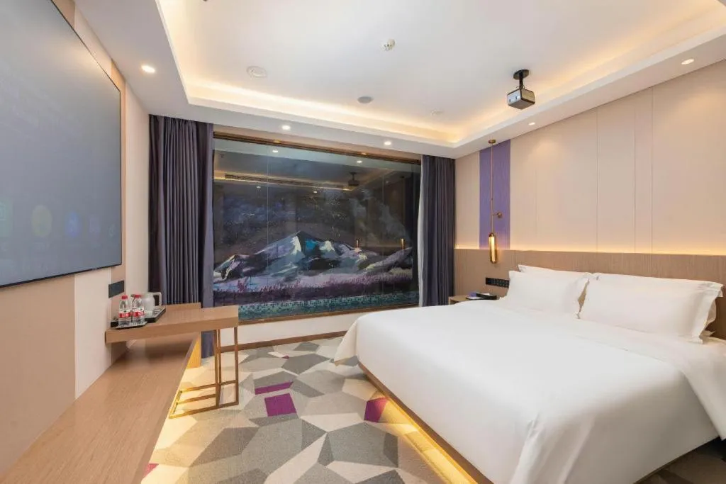 Bed in Lavande Hotel Foshan Shunde Daliang Qinghuiyuan Shihu Road
