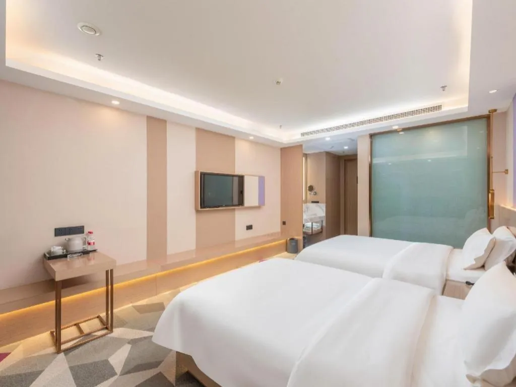 Bed in Lavande Hotel Foshan Shunde Daliang Qinghuiyuan Shihu Road