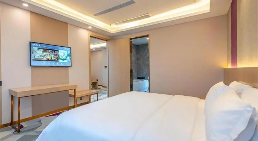Bed in Lavande Hotel Foshan Shunde Daliang Qinghuiyuan Shihu Road