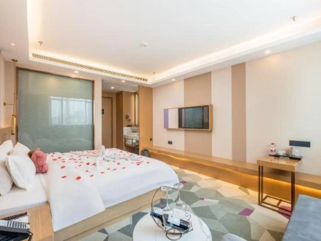 Bed in Lavande Hotel Foshan Shunde Daliang Qinghuiyuan Shihu Road