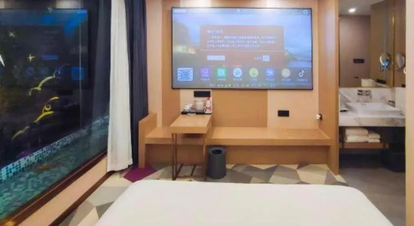 Bed in Lavande Hotel Foshan Shunde Daliang Qinghuiyuan Shihu Road