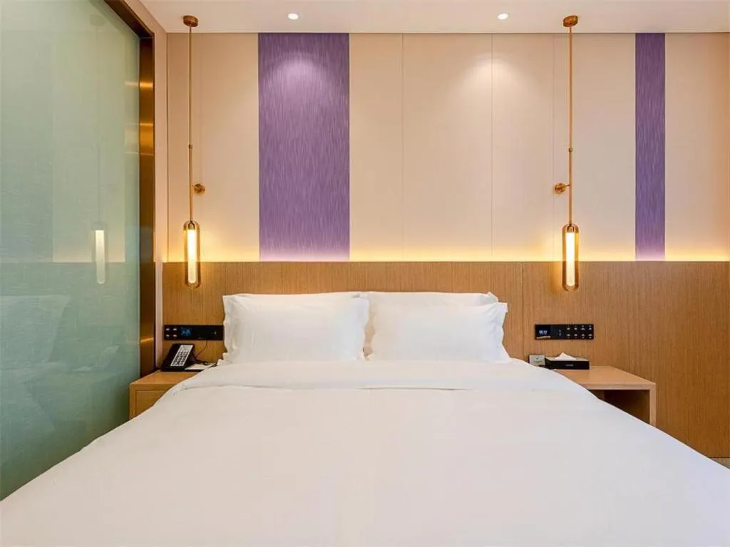 Bed in Lavande Hotel Foshan Shunde Daliang Qinghuiyuan Shihu Road