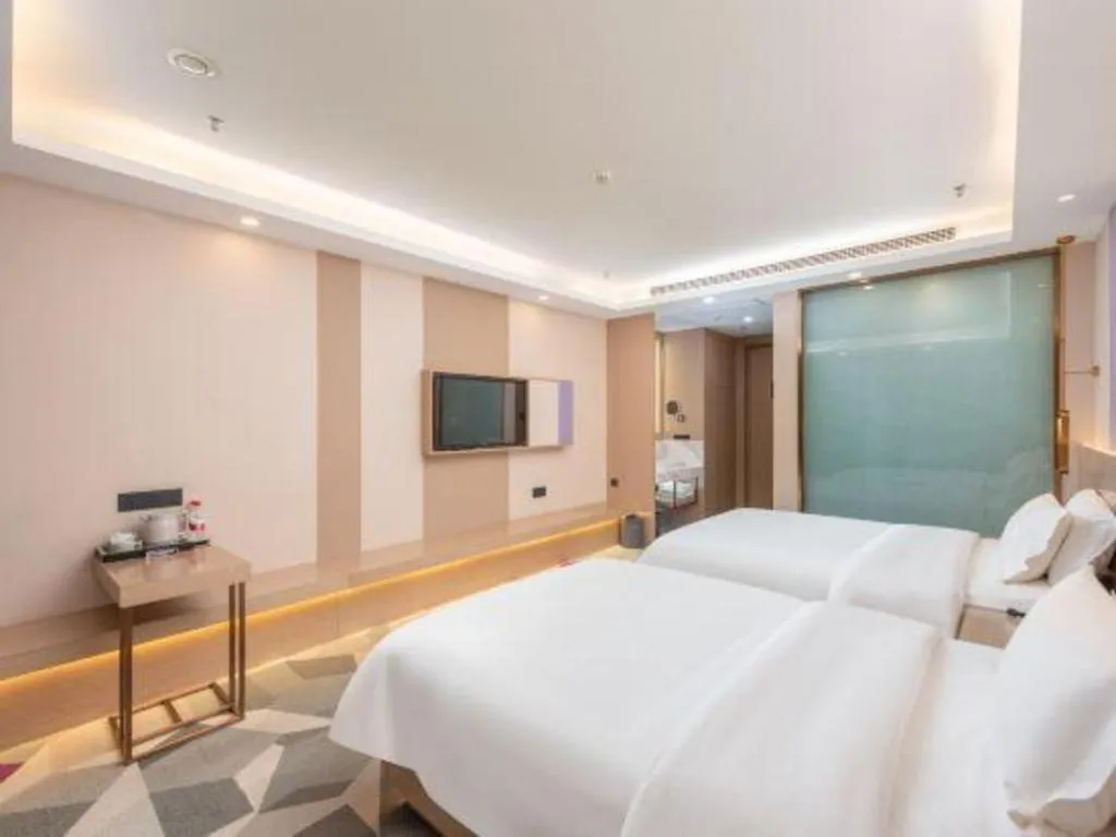 Bed in Lavande Hotel Foshan Shunde Daliang Qinghuiyuan Shihu Road