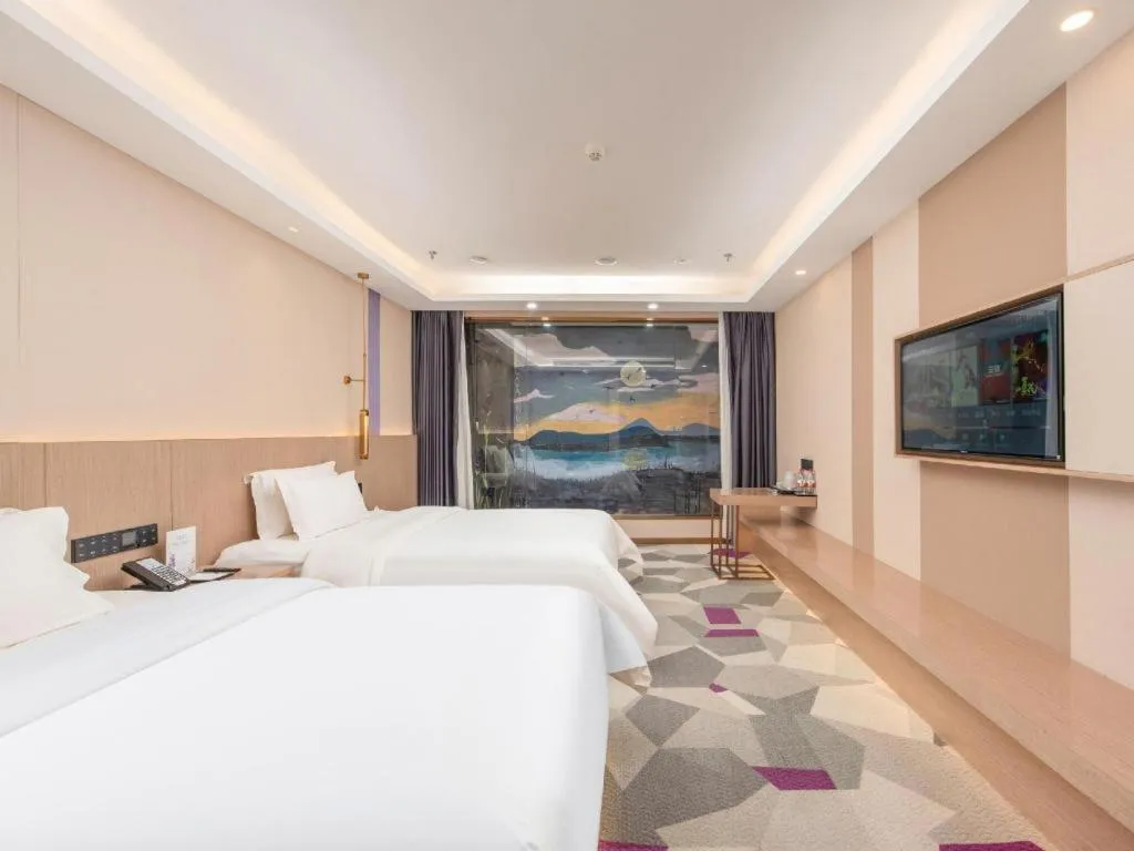 Bed in Lavande Hotel Foshan Shunde Daliang Qinghuiyuan Shihu Road