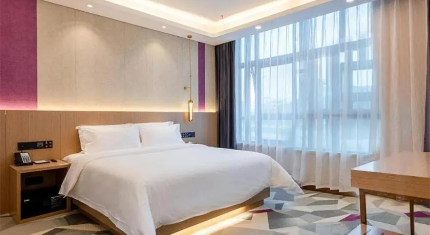 Bed in Lavande Hotel Foshan Shunde Daliang Qinghuiyuan Shihu Road