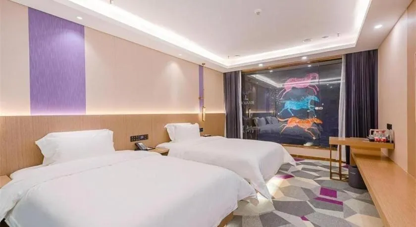Bed in Lavande Hotel Foshan Shunde Daliang Qinghuiyuan Shihu Road