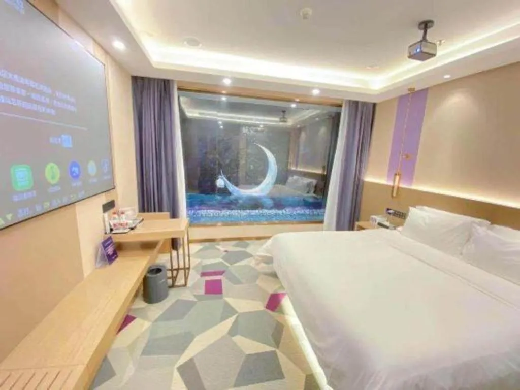 Bed in Lavande Hotel Foshan Shunde Daliang Qinghuiyuan Shihu Road