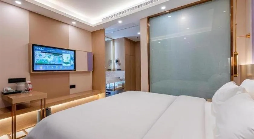 Bed in Lavande Hotel Foshan Shunde Daliang Qinghuiyuan Shihu Road