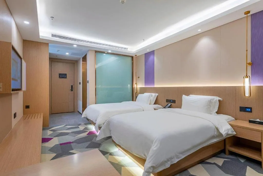 Bed in Lavande Hotel Foshan Shunde Daliang Qinghuiyuan Shihu Road