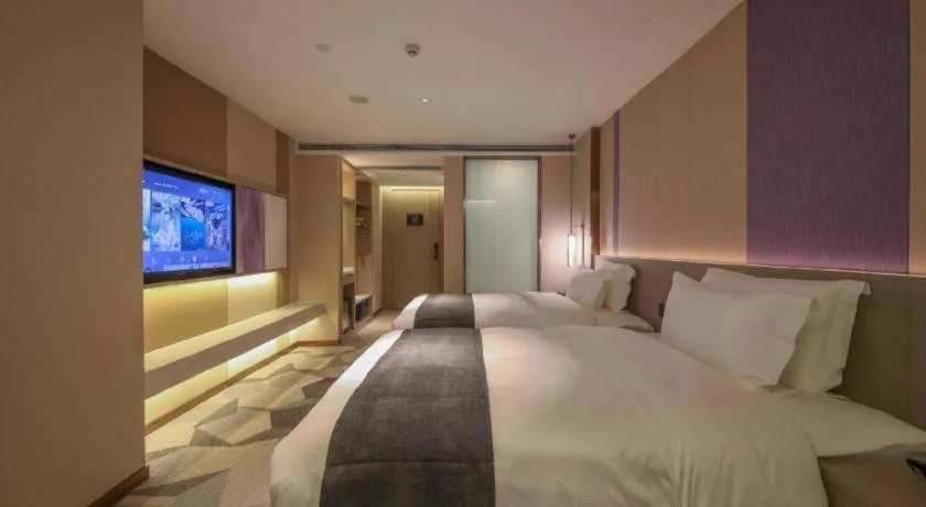 Bed in Lavande Hotel Wuhan Jianghan Road Dunli Gate Metro Station