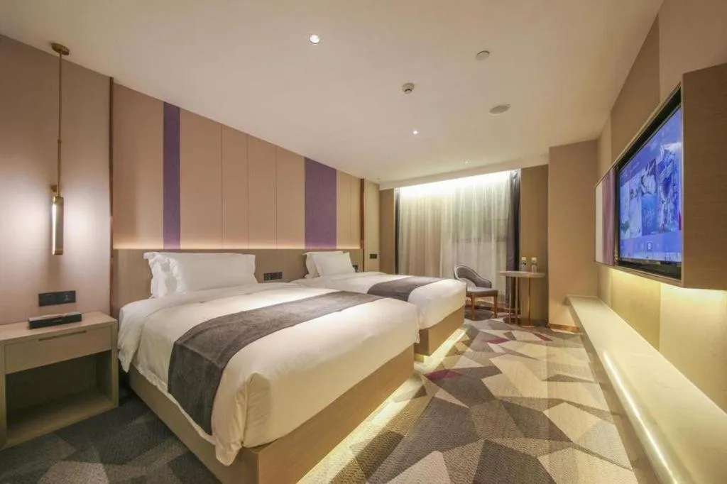 Bed in Lavande Hotel Wuhan Jianghan Road Dunli Gate Metro Station