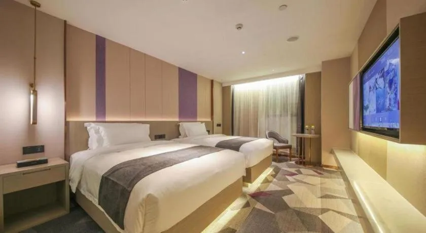 Bed in Lavande Hotel Wuhan Jianghan Road Dunli Gate Metro Station