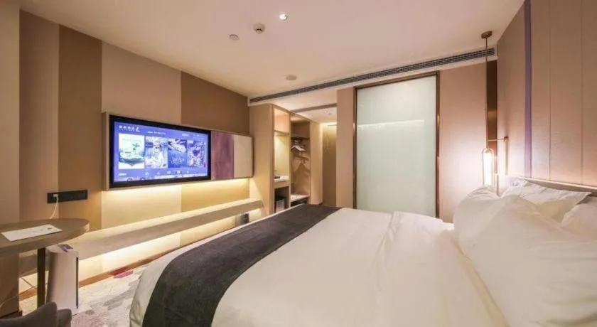 Bed in Lavande Hotel Wuhan Jianghan Road Dunli Gate Metro Station