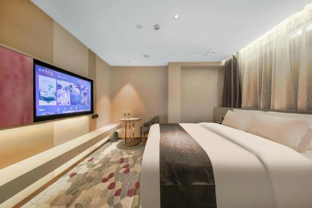 Bed in Lavande Hotel Wuhan Jianghan Road Dunli Gate Metro Station