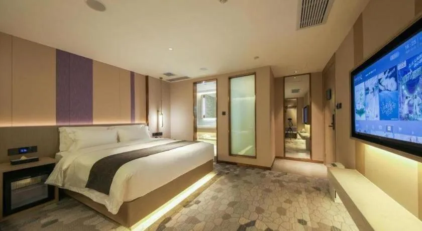 Bed in Lavande Hotel Wuhan Jianghan Road Dunli Gate Metro Station