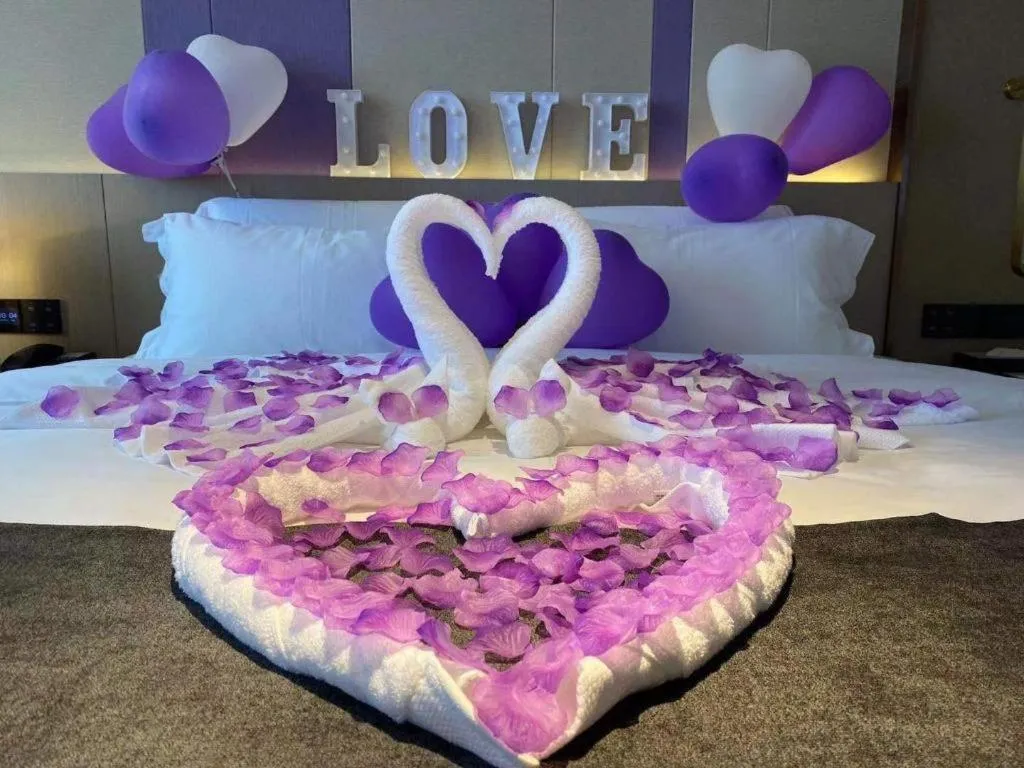 Bed in Lavande Hotel Wuhan Jianghan Road Dunli Gate Metro Station