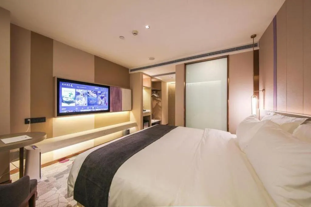 Bed in Lavande Hotel Wuhan Jianghan Road Dunli Gate Metro Station