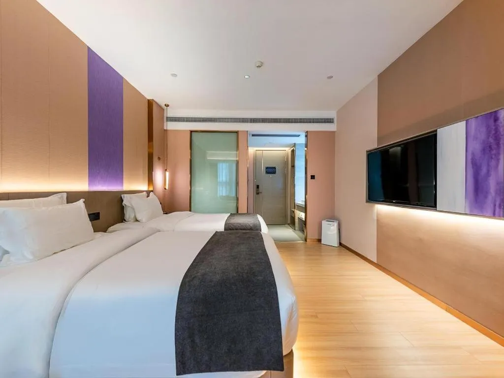 Bed in Lavande Hotel Zhongshan Lihe Square