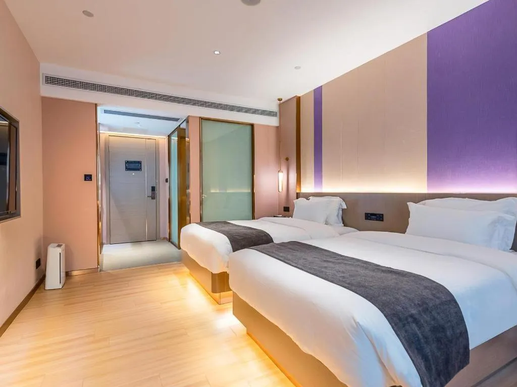 Bed in Lavande Hotel Zhongshan Lihe Square