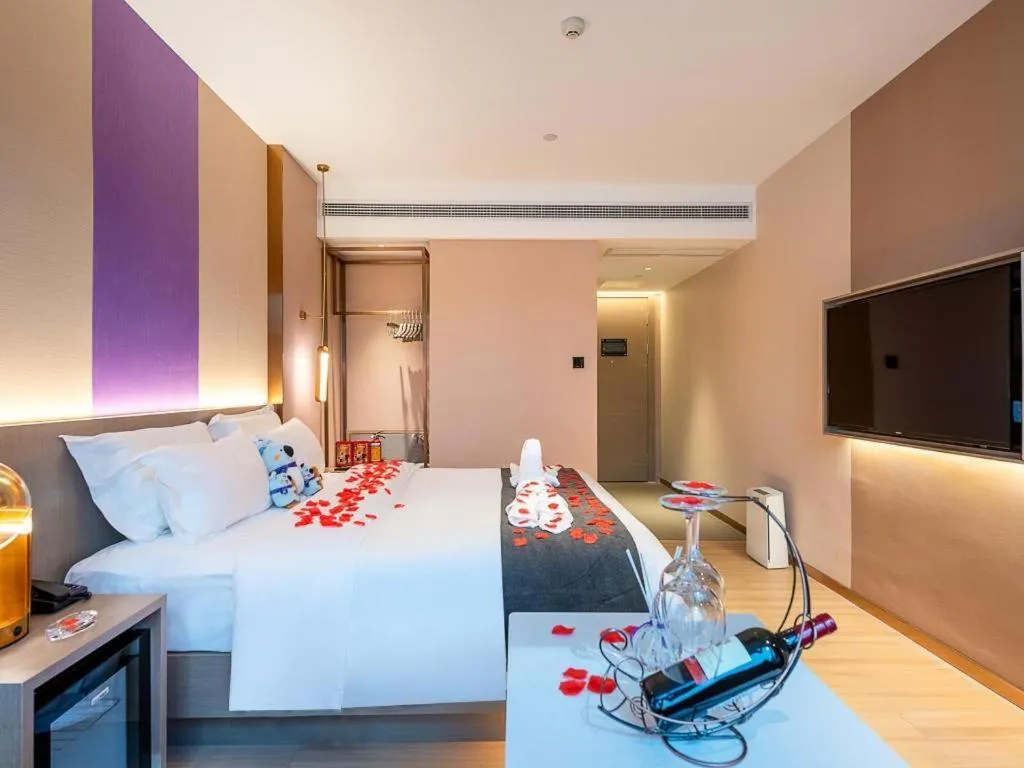 Bed in Lavande Hotel Zhongshan Lihe Square