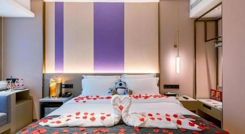 Bed in Lavande Hotel Zhongshan Lihe Square