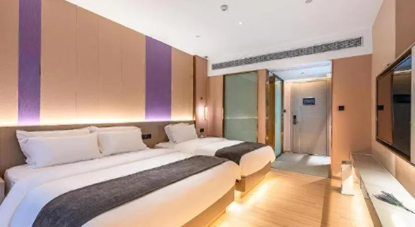 Bed in Lavande Hotel Zhongshan Lihe Square