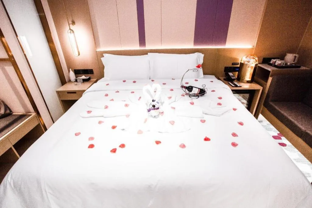 Bed in Lavande Hotel Xi'an Zhonglou Dachashi Metro Station