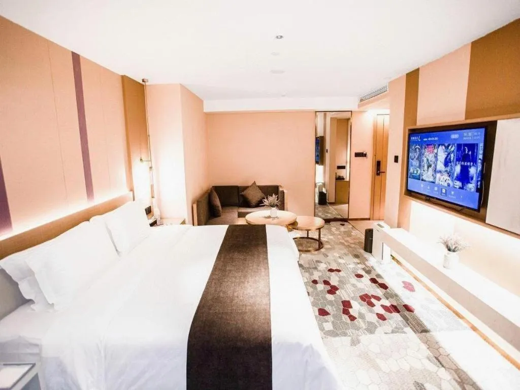 Bed in Lavande Hotel Xi'an Zhonglou Dachashi Metro Station