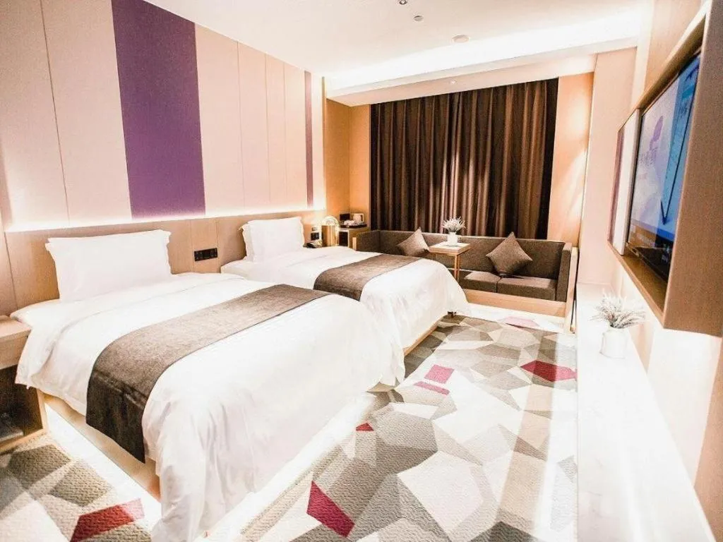 Bed in Lavande Hotel Xi'an Zhonglou Dachashi Metro Station