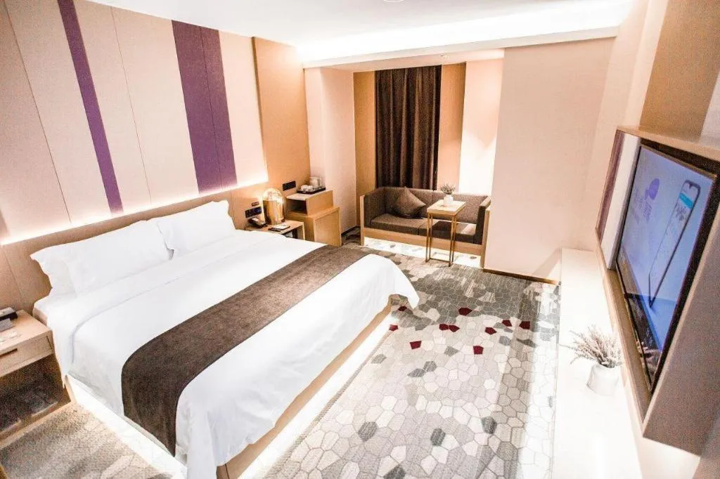 Bed in Lavande Hotel Xi'an Zhonglou Dachashi Metro Station