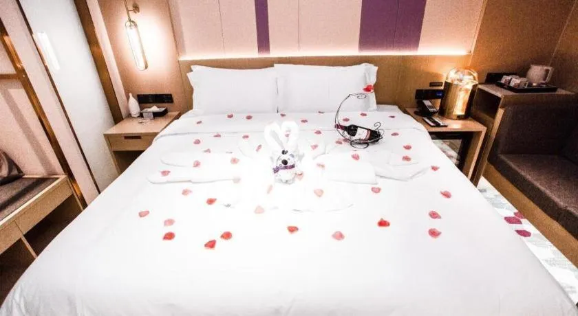 Bed in Lavande Hotel Xi'an Zhonglou Dachashi Metro Station