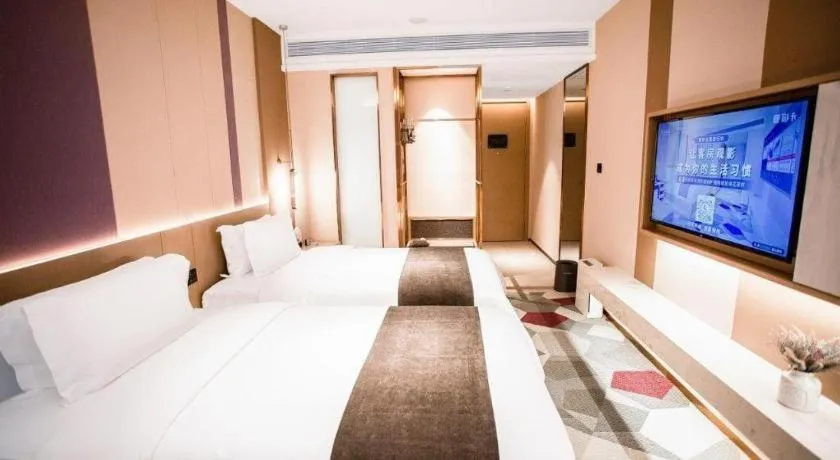 Bed in Lavande Hotel Xi'an Zhonglou Dachashi Metro Station