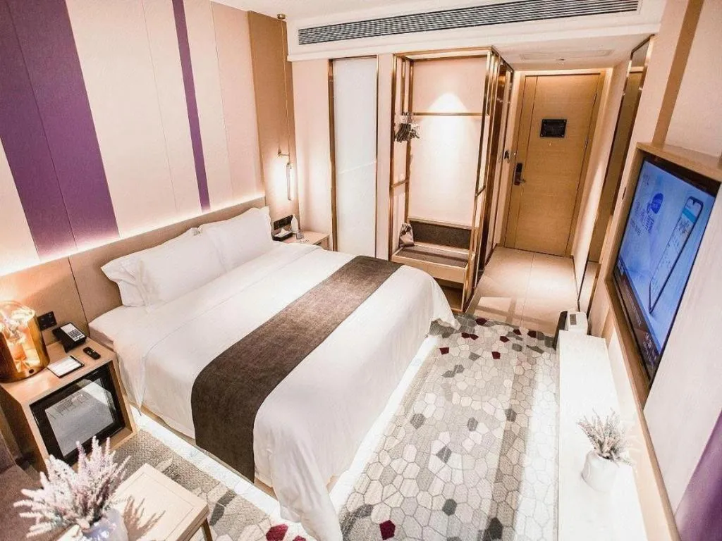 Bed in Lavande Hotel Xi'an Zhonglou Dachashi Metro Station