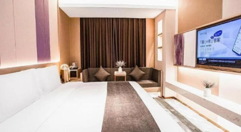 Bed in Lavande Hotel Xi'an Zhonglou Dachashi Metro Station