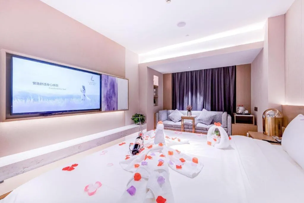 Bed in Lavande Hotel Xi'an Zhonglou Dachashi Metro Station