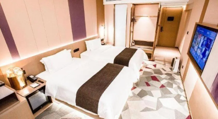 Bed in Lavande Hotel Xi'an Zhonglou Dachashi Metro Station