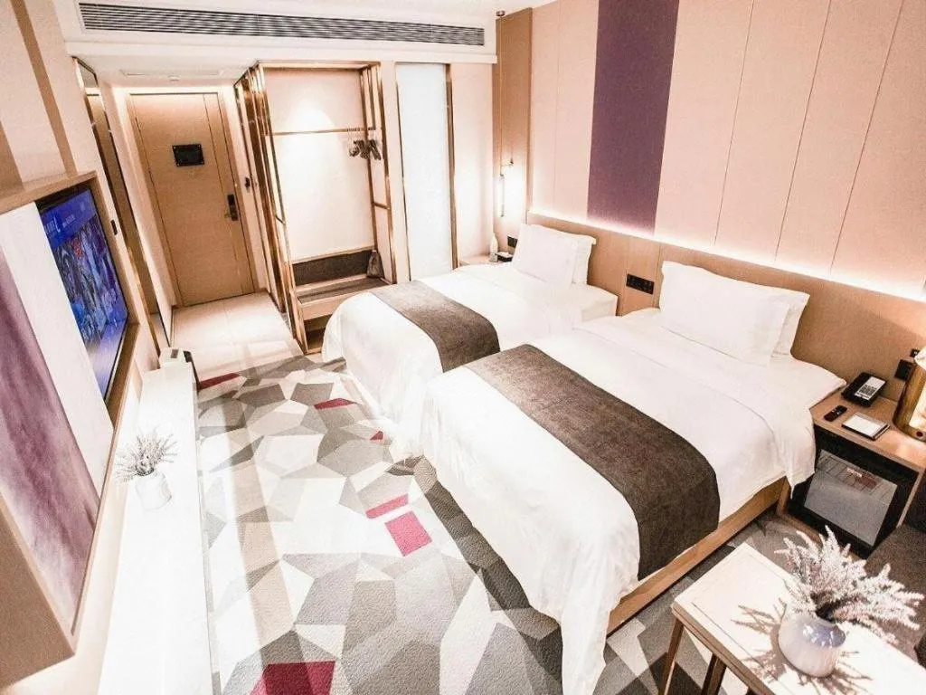 Bed in Lavande Hotel Xi'an Zhonglou Dachashi Metro Station