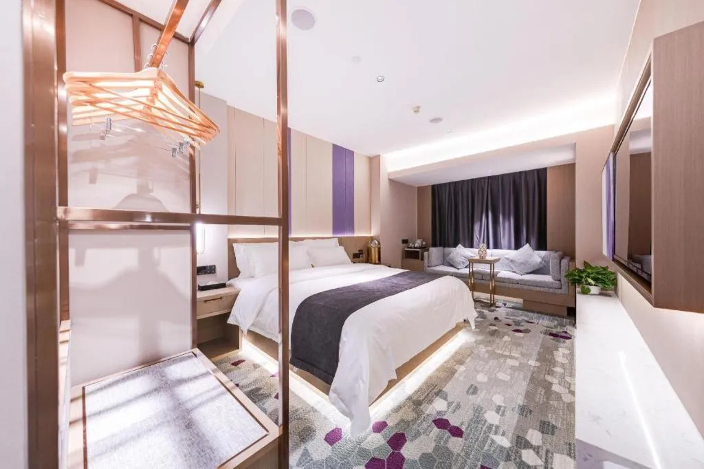 Bed in Lavande Hotel Xi'an Zhonglou Dachashi Metro Station